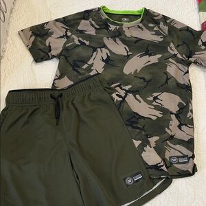Athletic Works Kids Camo Set - Green and Black
